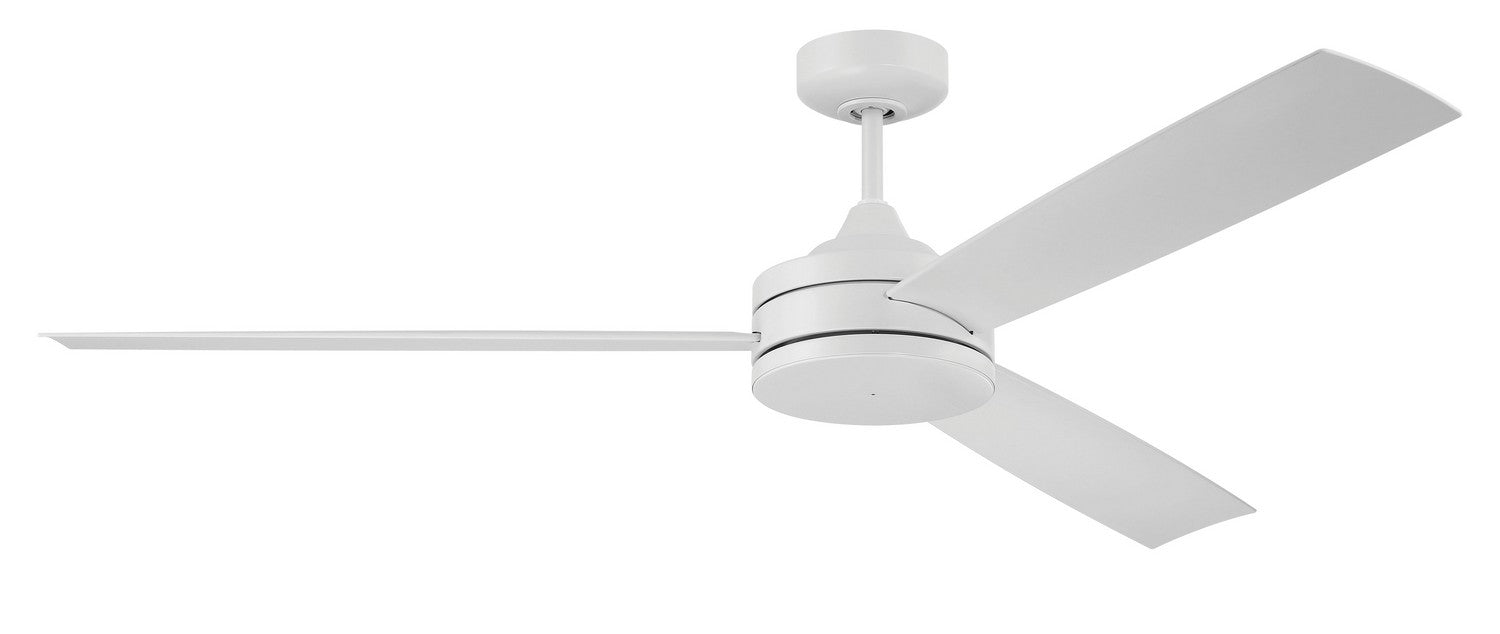 Craftmade INS62W3 62"Ceiling Fan, White