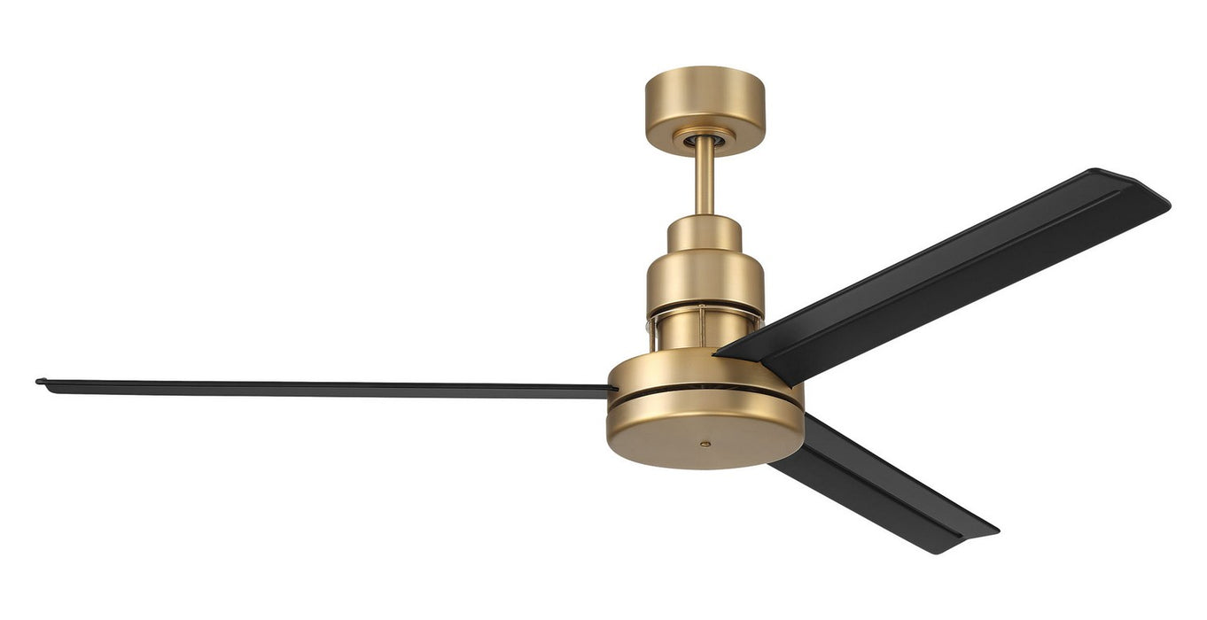 Craftmade MND54SBFB3 54"Ceiling Fan, Satin Brass