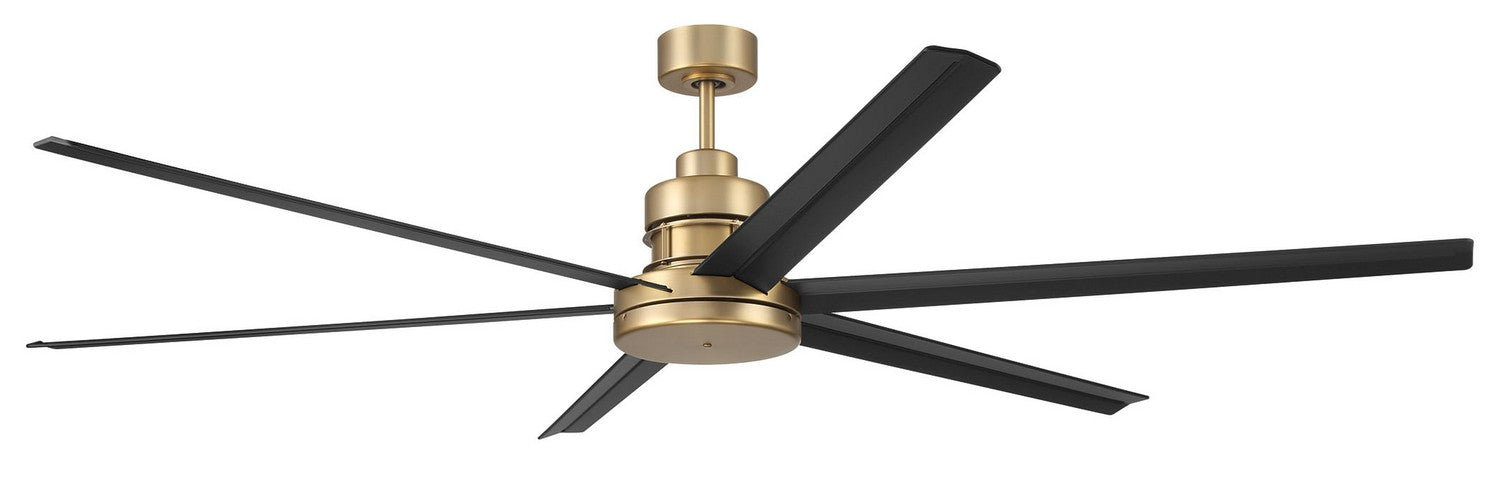 Craftmade MND72SBFB6 72"Ceiling Fan, Satin Brass
