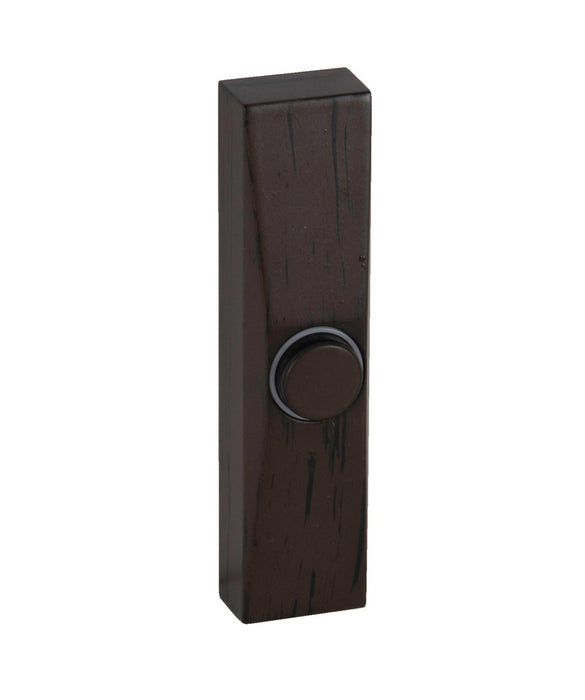 Craftmade PB5008-AI LED Lighted Push Button, Aged Iron
