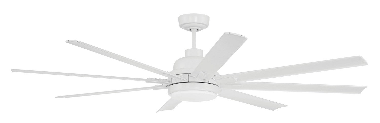 Craftmade RSH65W8 65"Ceiling Fan, White