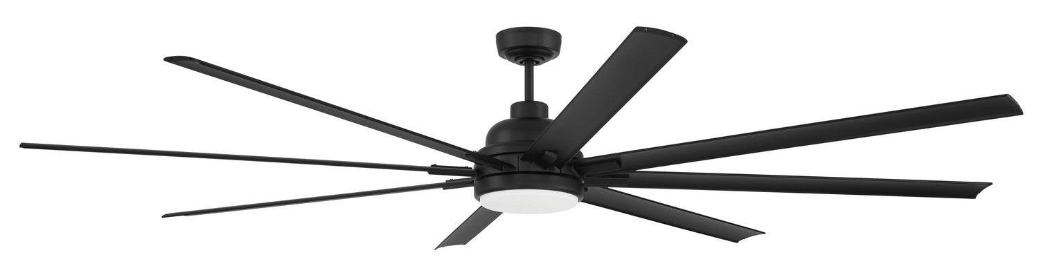 Craftmade RSH84FB8 84"Ceiling Fan, Flat Black