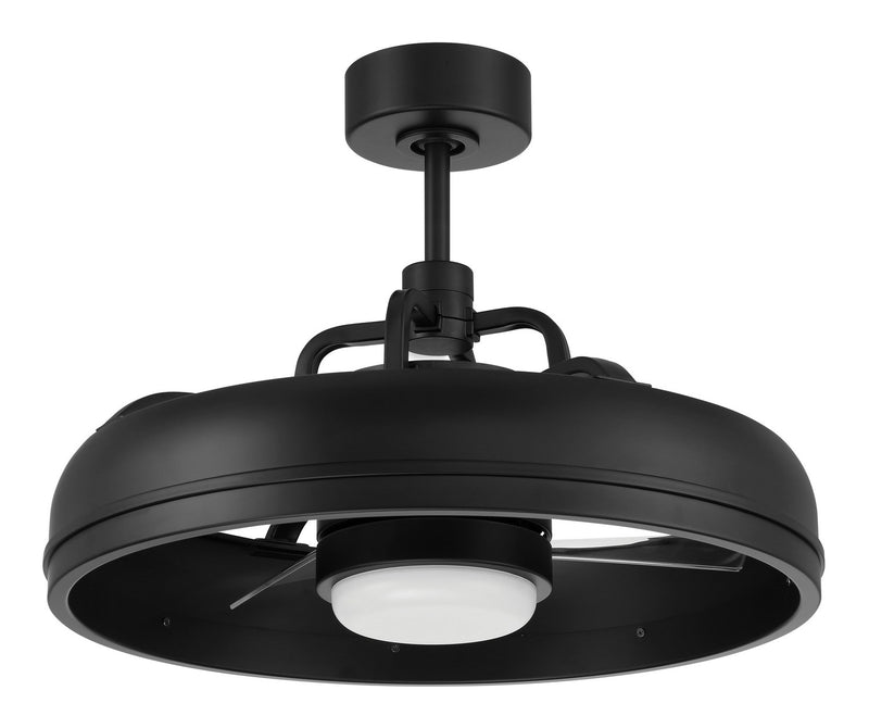 Craftmade TYL24FB3-NWF 20" Ceiling Fan, Flat Black