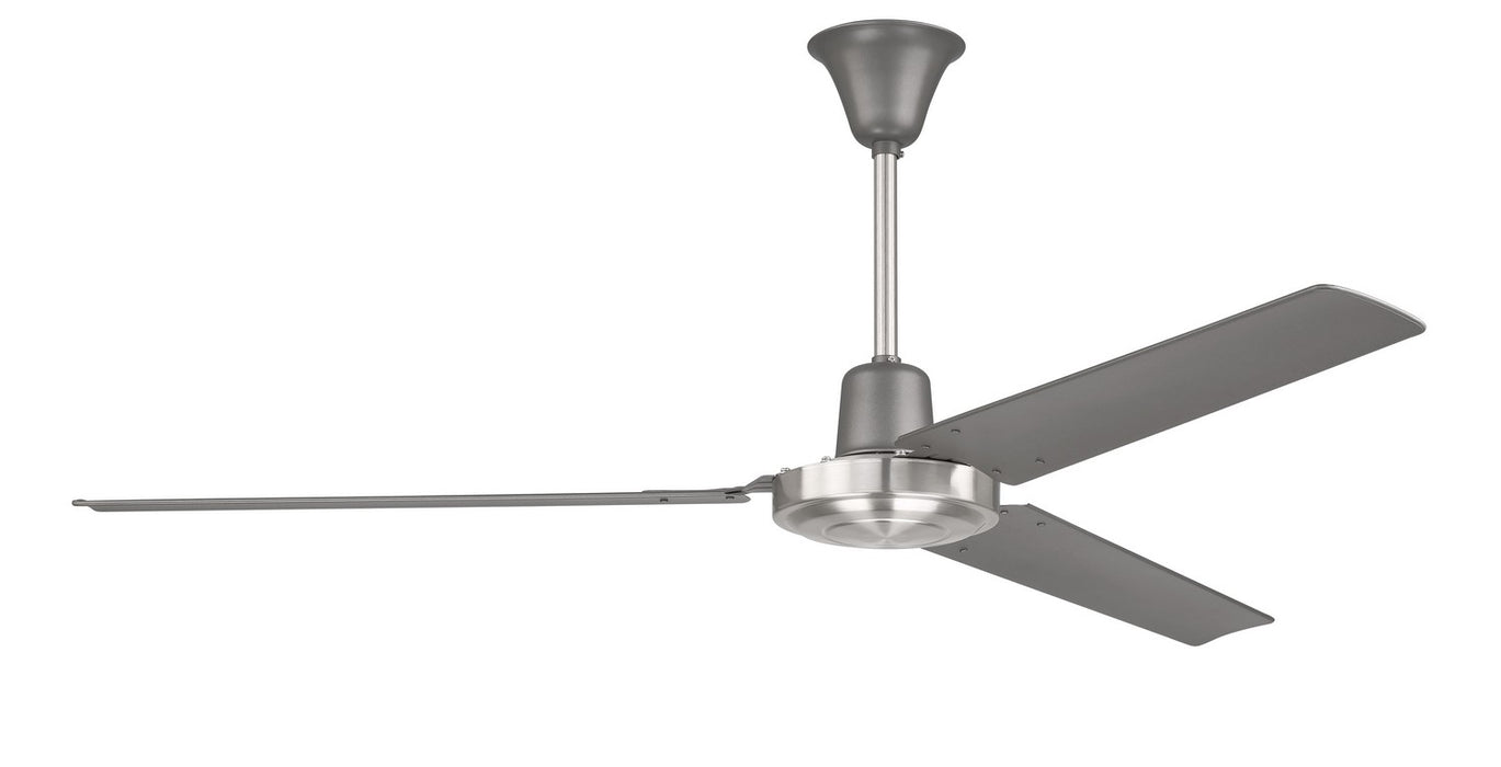 Craftmade UT56TBNK3MR 56"Ceiling Fan, Titanium/Brushed Polished Nickel