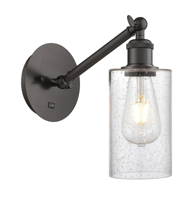 Innovations 317-1W-OB-G804 One Light Wall Sconce, Oil Rubbed Bronze