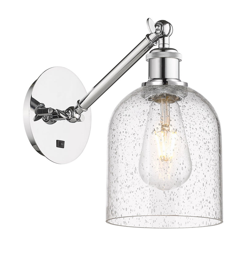 Innovations 317-1W-PC-G558-6SDY One Light Wall Sconce, Polished Chrome