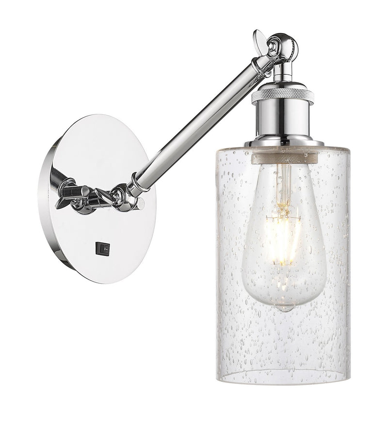 Innovations 317-1W-PC-G804 One Light Wall Sconce, Polished Chrome