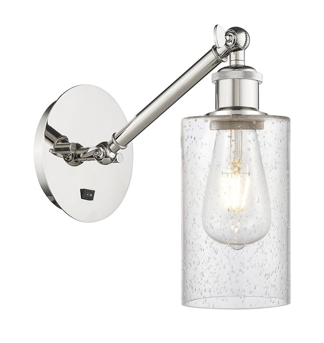 Innovations 317-1W-PN-G804 One Light Wall Sconce, Polished Nickel