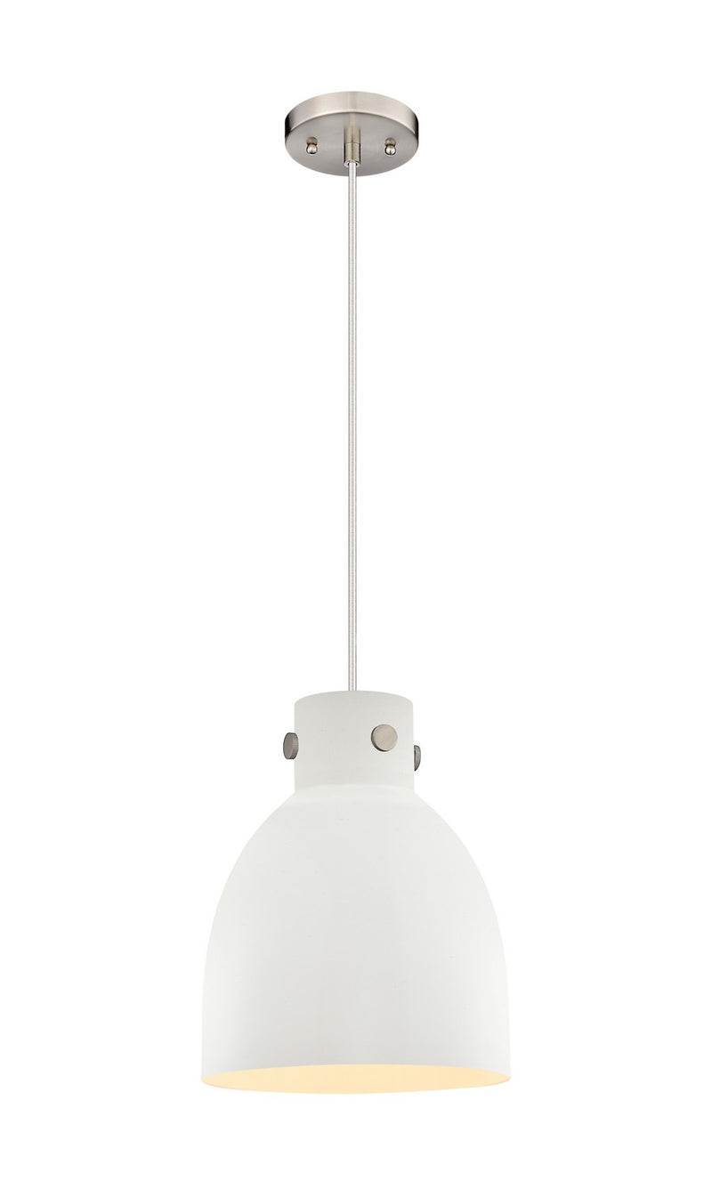 Innovations 410-1PM-SN-M412-10W One Light Pendant, Satin Nickel