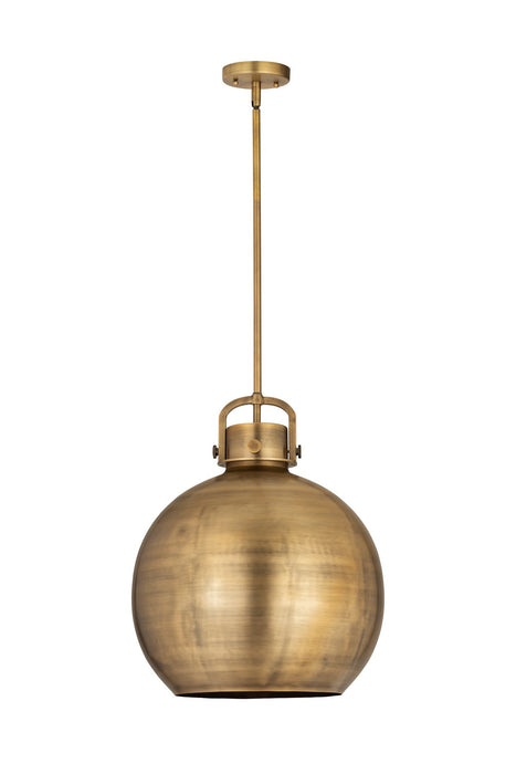 Innovations 410-1SL-BB-M410-16BB One Light Pendant, Brushed Brass