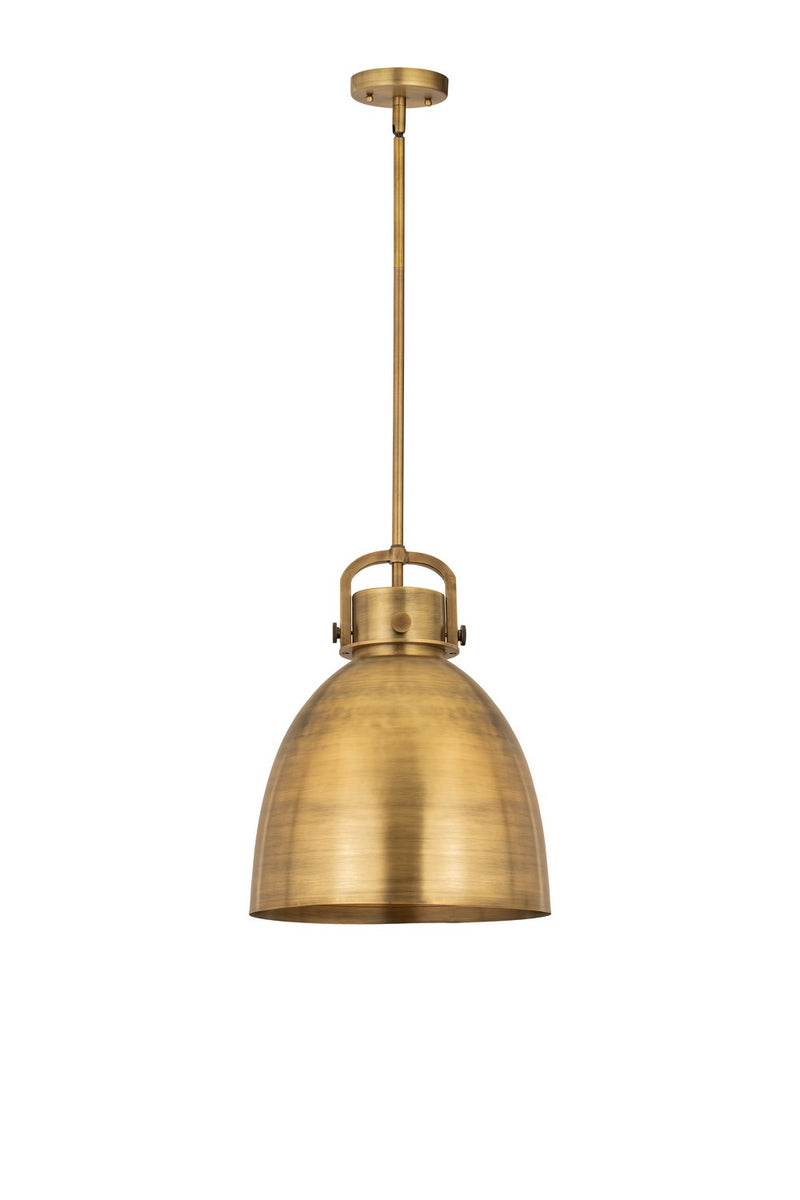Innovations 410-1SL-BB-M412-14BB One Light Pendant, Brushed Brass