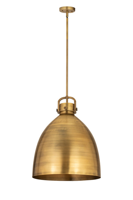 Innovations 410-1SL-BB-M412-18BB One Light Pendant, Brushed Brass