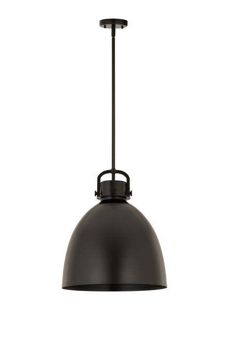 Innovations 410-1SL-BK-M412-14BK One Light Pendant, Matte Black