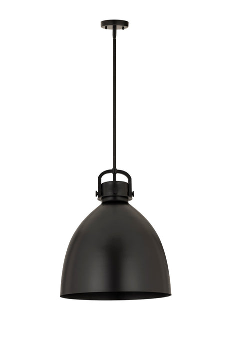 Innovations 410-1SL-BK-M412-16BK One Light Pendant, Matte Black