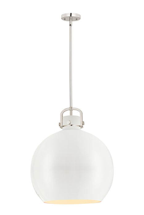 Innovations 410-1SL-PN-M410-18W One Light Pendant, Polished Nickel