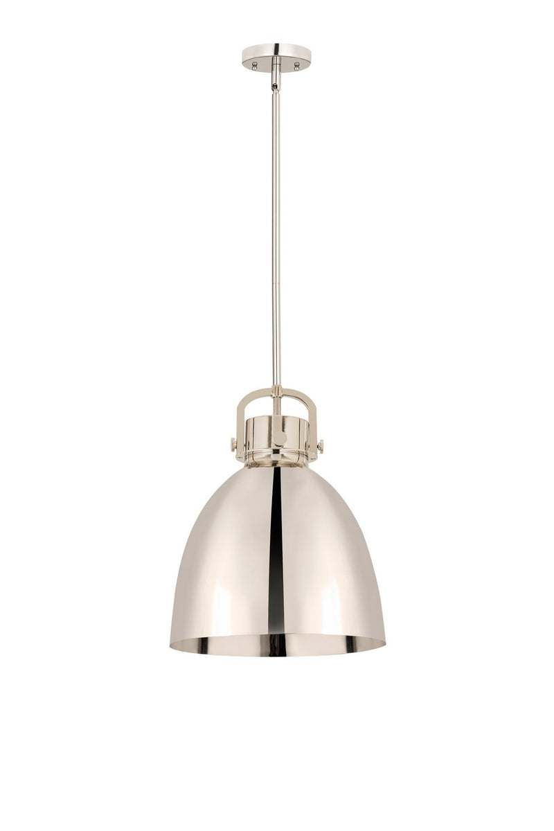 Innovations 410-1SL-PN-M412-14PN One Light Pendant, Polished Nickel