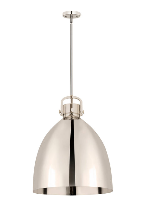 Innovations 410-1SL-PN-M412-18PN One Light Pendant, Polished Nickel