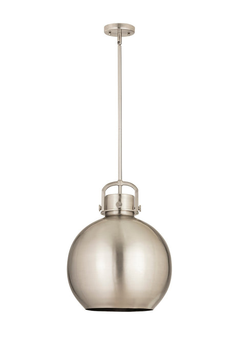 Innovations 410-1SL-SN-M410-14SN One Light Pendant, Satin Nickel