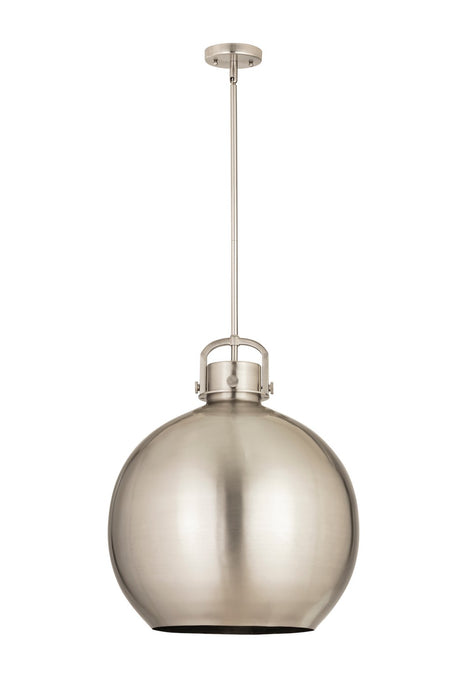 Innovations 410-1SL-SN-M410-18SN One Light Pendant, Satin Nickel