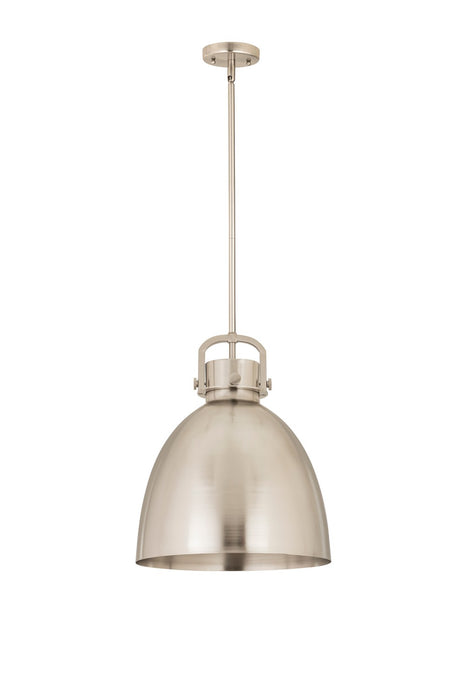 Innovations 410-1SL-SN-M412-14SN One Light Pendant, Satin Nickel