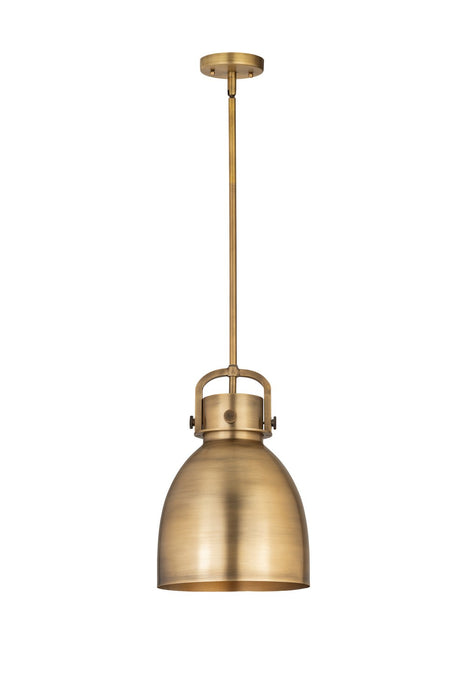 Innovations 410-1SM-BB-M412-10BB One Light Pendant, Brushed Brass