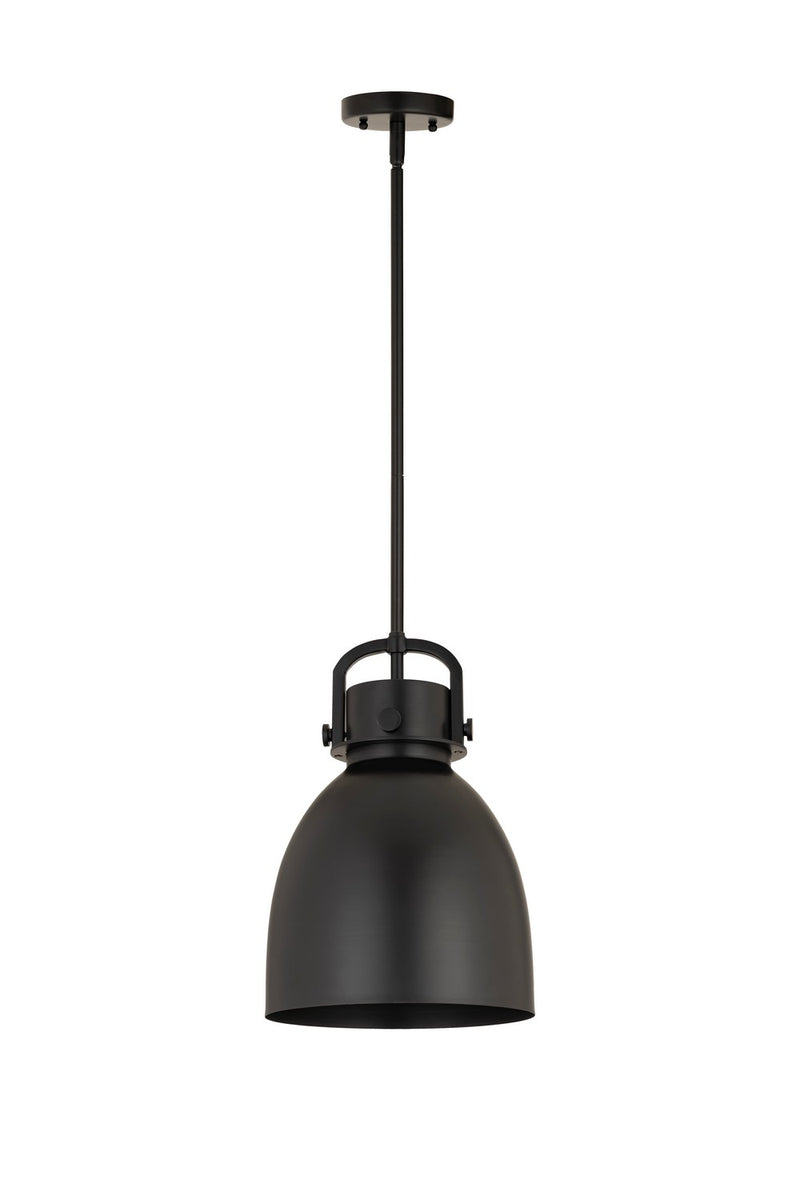 Innovations 410-1SM-BK-M412-10BK One Light Pendant, Matte Black