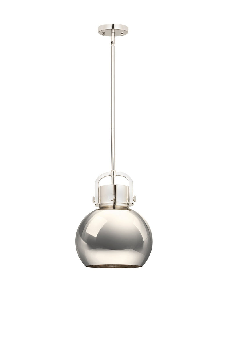 Innovations 410-1SM-PN-M410-10PN One Light Pendant, Polished Nickel