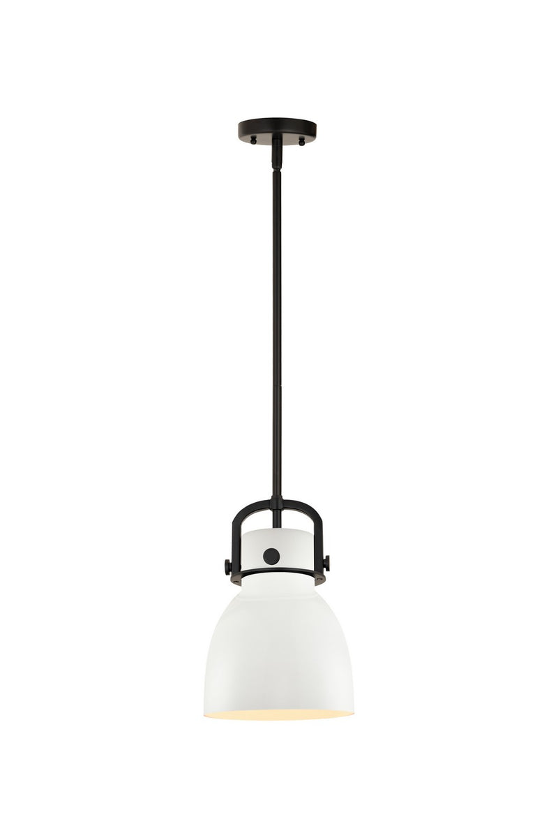 Innovations 410-1SS-BK-M412-8W One Light Pendant, Matte Black