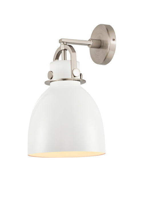 Innovations 410-1W-SN-M412-8W One Light Wall Sconce, Satin Nickel