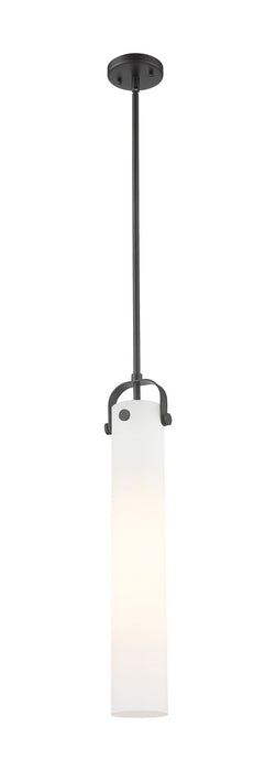 Innovations 413-1SS-BK-G413-1S-4WH LED Pendant, Matte Black