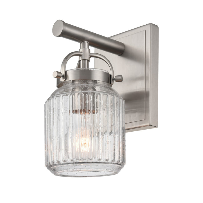 Innovations 416-1W-SN-G416-6SDY One Light Wall Sconce, Satin Nickel