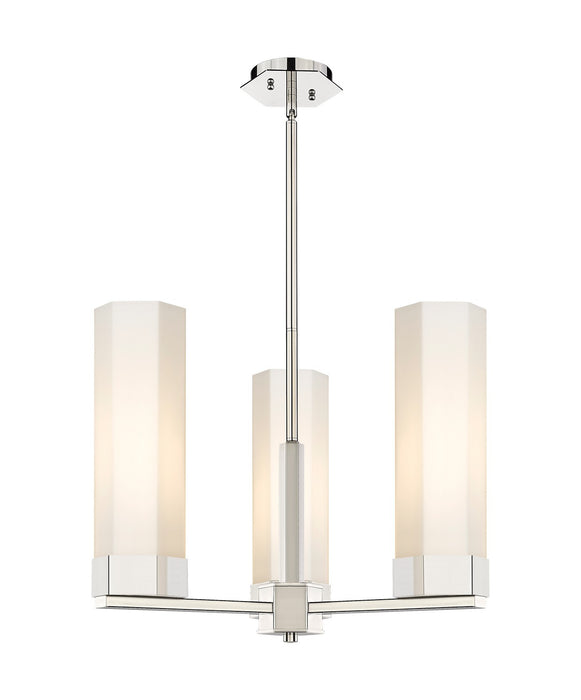 Innovations 427-3CR-PN-G427-14WH LED Pendant, Polished Nickel