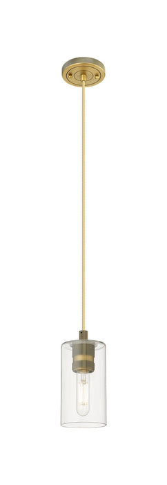 Innovations 434-1P-BB-G434-7CL LED Pendant, Brushed Brass
