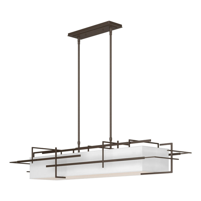 Hubbardton Forge 136390-SKT-STND-05-SF4298 Four Light Pendant, Bronze
