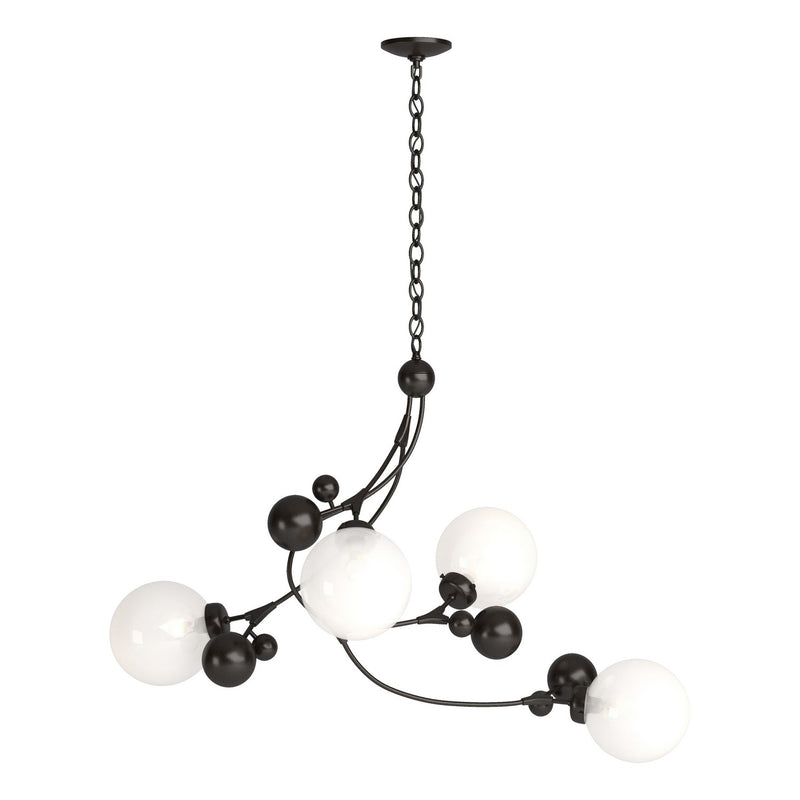 Hubbardton Forge 136420-SKT-14-WF0639 Four Light Pendant, Oil Rubbed Bronze