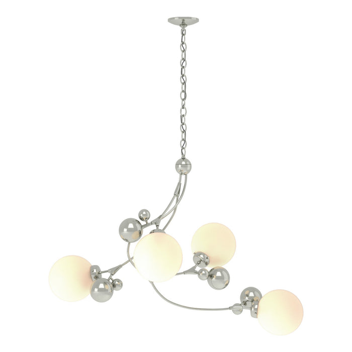 Hubbardton Forge 136420-SKT-85-GG0639 Four Light Pendant, Sterling