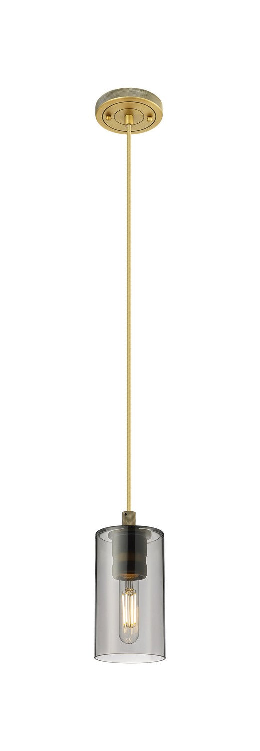 Innovations 434-1P-BB-G434-7SM LED Pendant, Brushed Brass