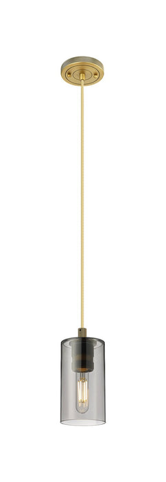 Innovations 434-1P-BB-G434-7SM LED Pendant, Brushed Brass