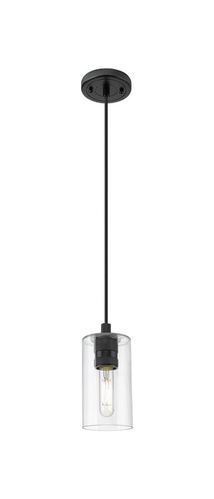 Innovations 434-1P-BK-G434-7CL LED Pendant, Matte Black