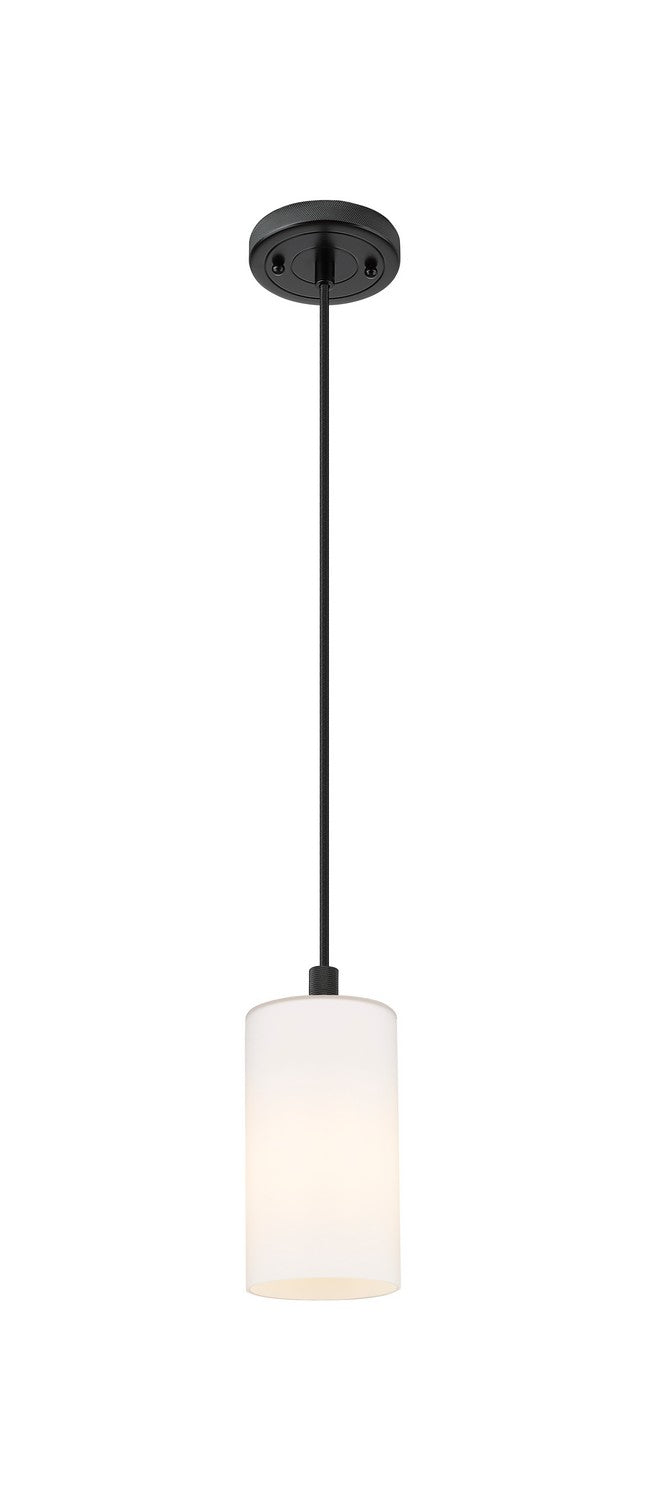 Innovations 434-1P-BK-G434-7WH LED Pendant, Matte Black
