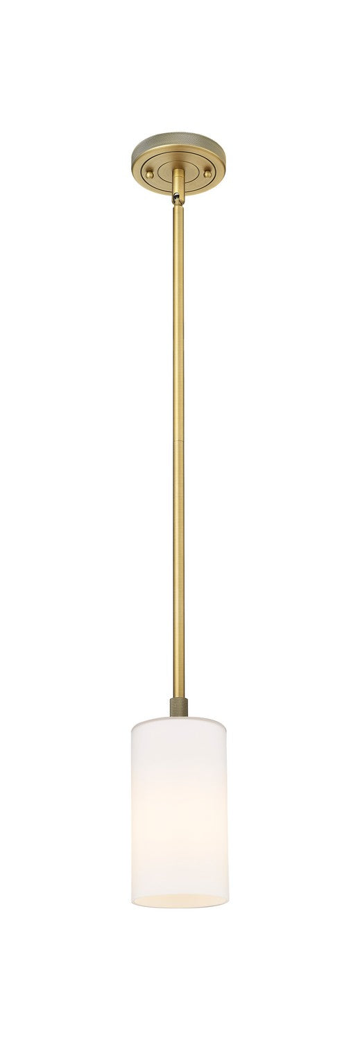 Innovations 434-1S-BB-G434-7WH LED Pendant, Brushed Brass