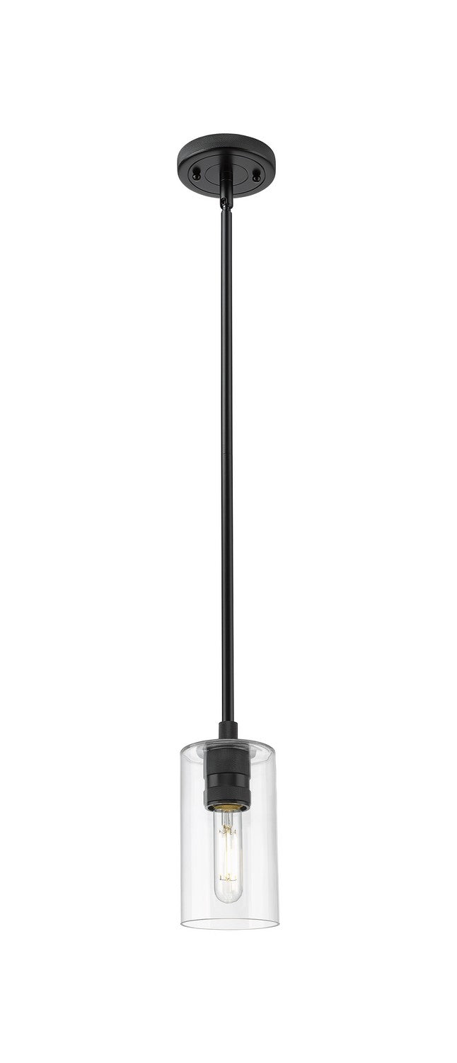 Innovations 434-1S-BK-G434-7CL LED Pendant, Matte Black