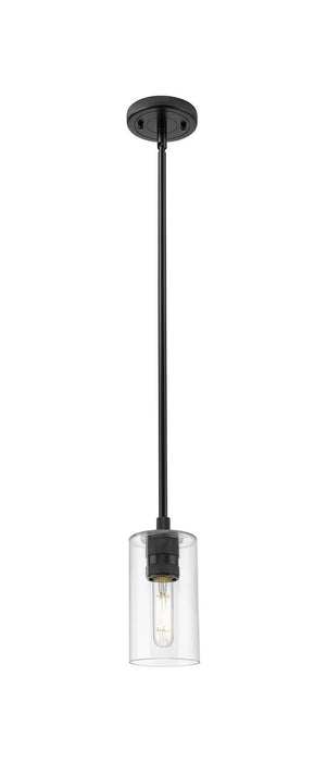 Innovations 434-1S-BK-G434-7CL LED Pendant, Matte Black