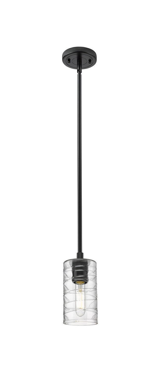 Innovations 434-1S-BK-G434-7DE LED Pendant, Matte Black