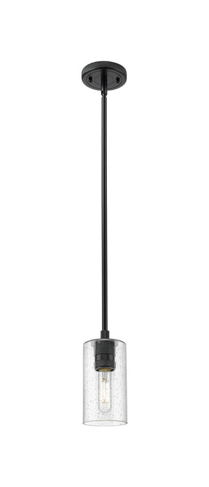 Innovations 434-1S-BK-G434-7SDY LED Pendant, Matte Black