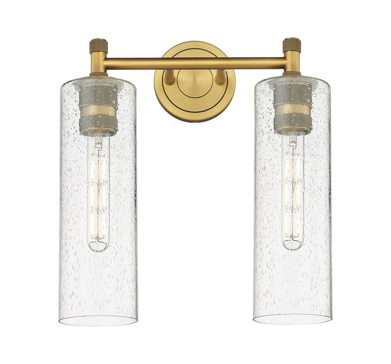 Innovations 434-2W-BB-G434-12SDY LED Bath Vanity, Brushed Brass