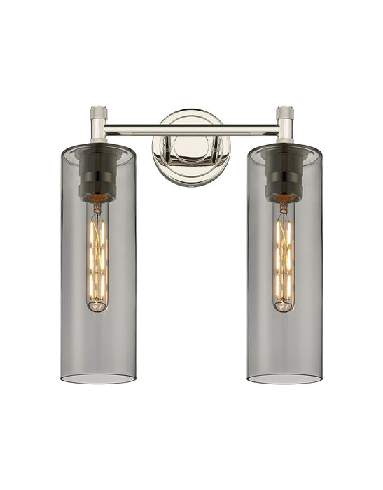 Innovations 434-2W-PN-G434-12SM LED Bath Vanity, Polished Nickel