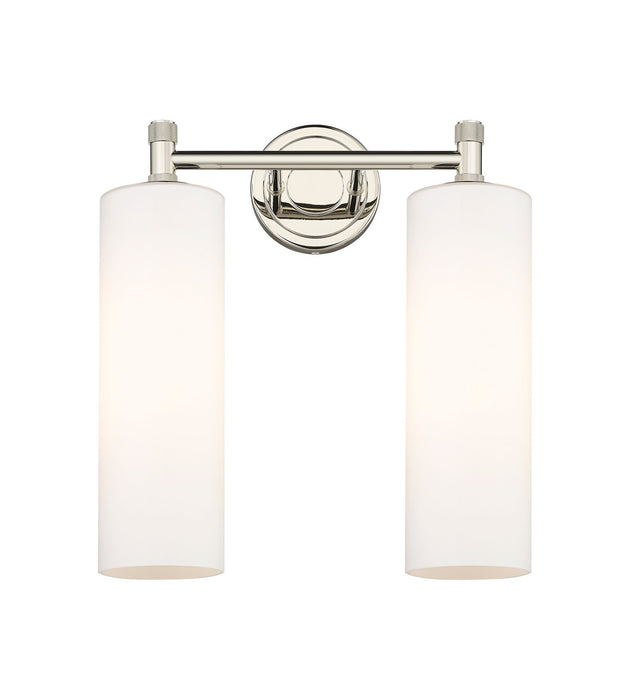 Innovations 434-2W-PN-G434-12WH LED Bath Vanity, Polished Nickel