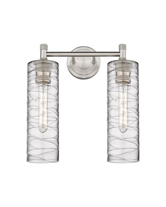 Innovations 434-2W-SN-G434-12DE LED Bath Vanity, Satin Nickel