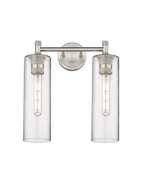 Innovations 434-2W-SN-G434-12SDY LED Bath Vanity, Satin Nickel